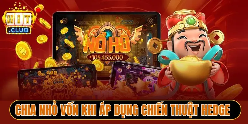 Chia nhỏ vốn khi áp dụng chiến thuật Hedge